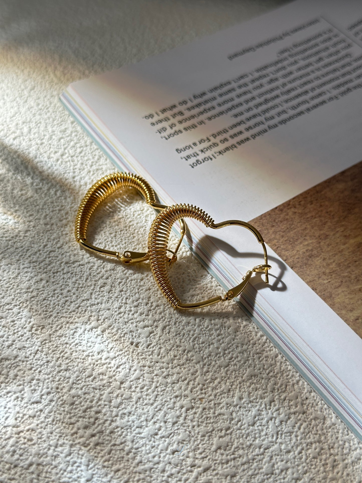 Wired Heart Earrings